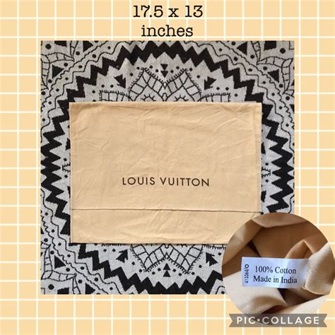 real authentic real louis vuitton dust bag|authentic louis vuitton bag identification.